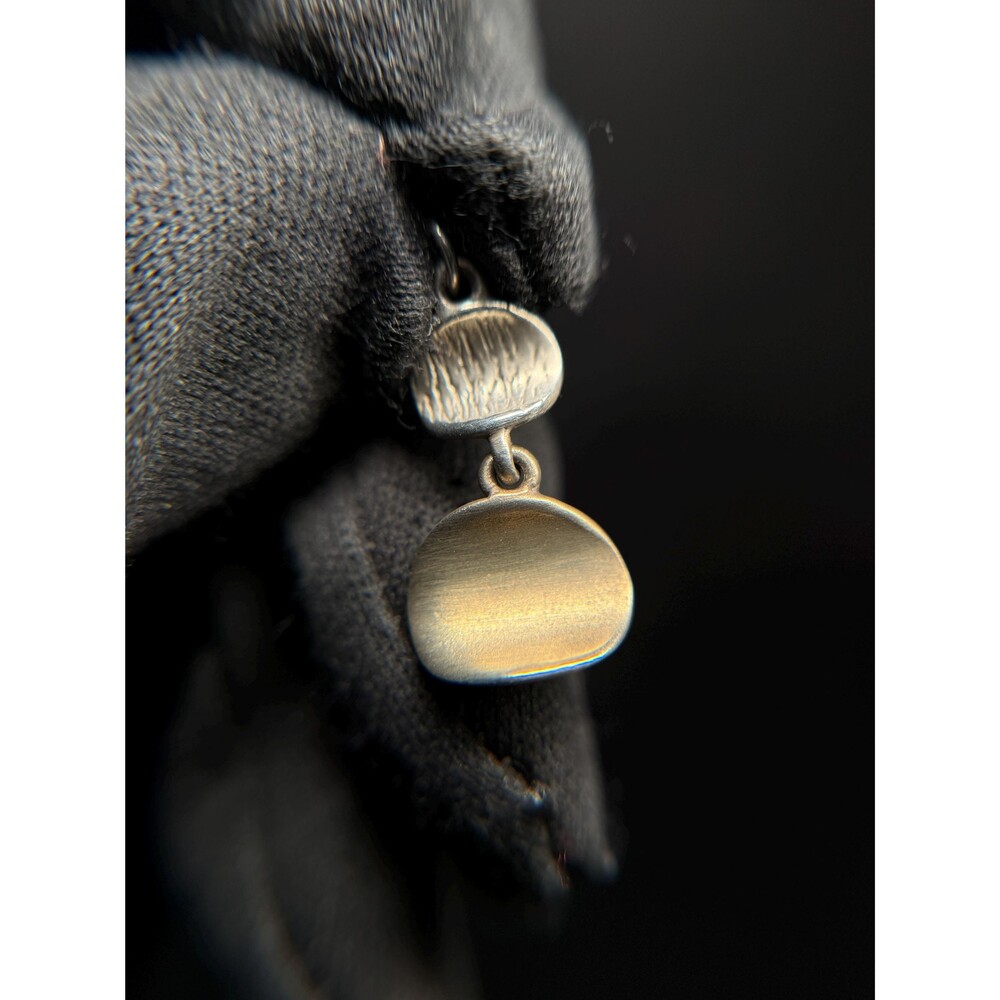 LF 925 Sterling Silver Double Drop Pendant Charm